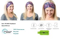 100% recycle sport headband
