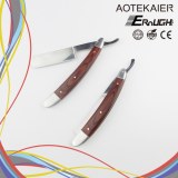High quality wood color professional razor