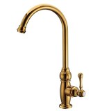 Antik Tall Hög Arc Horisontell montering Roterbara with Keramisk Ventil Singel Handtag...