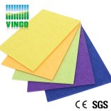 Panneau acoustique en fibre environnementale de polyester de coton fibre absorbante pou...