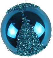 Blue Christmas ornaments