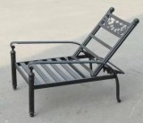 Hot Sale!! Garden Aluminum Relief Chaise Lounger Chair