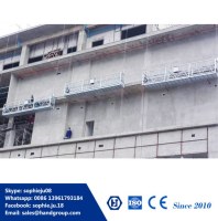 Building Construction Cleaning Machine Cradle System High Rise Suspended Work Platform