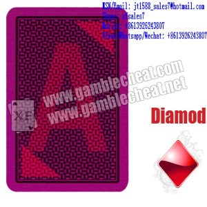 XF A Plus Poker plastique jouer aux cartes avec vert / brun couleur Pour Lentilles de...