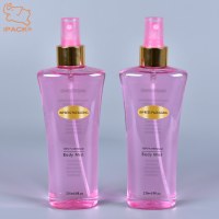 Design your own 8 oz luxury pet plastic fine body mist spray bottle with premium aluminum collar...