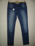Mid Blue Denim Woman's Jeans Casual Style Jeans