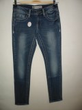 Dark Blue Denim Woman's Jeans Casual Style Jeans