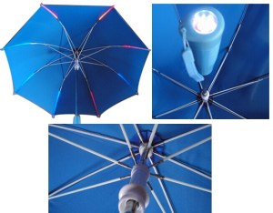 Led umbrella lights battery operated