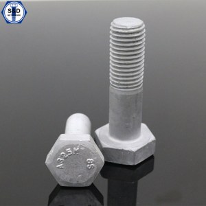ASTM A325M 8S Heavy Hex Structural Bolts