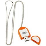 Necklace 8GB USB 2.0 Flash Drive For Promotion