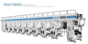 Bopp Opp Film Pvc PE Film Rotogravure Printing Machine