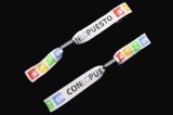 Woven/textile wristband