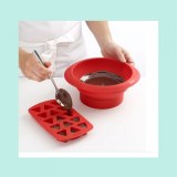 Silicone freezer tray , silicone chocolate tray
