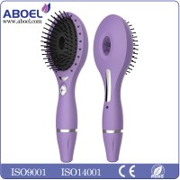Eletric Massage Vibrating Ionic Custom Comb Brush Professional Hair Brush