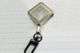 Rhombus metal badge reel