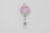 Plastic badge reel