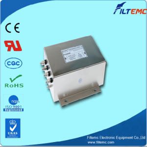 Sell AC phase 4 line filter, power line, power filter, EMI filter, EMC filter, noise fi...