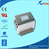 Sell AC phase 4 line filter, power line, power filter, EMI filter, EMC filter, noise fi...