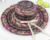 Monogrammed Straw Floppy Hat