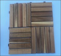 Destockage Dalles d'exterieur en acacia (Outdoor Acacia decking tiles) du Vietnam