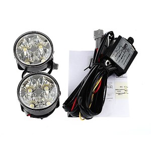 Tagfahrlicht LED 2 Stk.4x1W Tagfahrleuchten R87