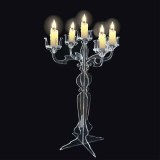 Acrylic candelabras