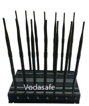 WiFi GSM CDMA 3G Cell Phone Signal Blocker, Full-Band Wireless Cell Phone Signal Jammer...