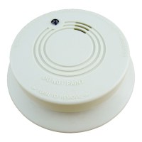 Wireless Photoelectric Smoke Detector Tester Sensor Detection Fire Alarm System With Ba...