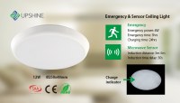 Sensor + urgence LED plafonnier