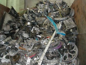 Aluminium Scrap Taint Tabor Briquetted