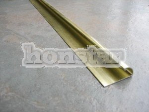 Aluminum tile trim profiles