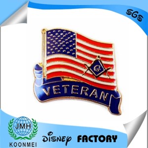 Factory custom Masonic badge lapel pin