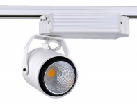 Spot inclinable / Track light COB - Aluminium - 40 W - 10 Degrés - 3100 Lumens - Blanc...