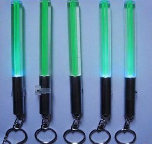 Mini Lightsabre LED Keychain