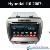 Hyundai I10 gros 2 Din Car Dvd Multimedia Player Android Quad Core 2007 08 09 10 11 2012