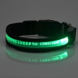 LED Carved Lettering Dog Collar:AR-017