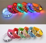 LED Armband With Zebra-Stripe
