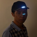 LED Fiber Light Hat