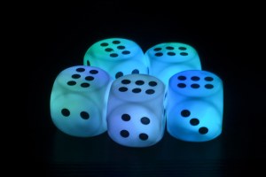 Luminous Colorful Dice Lamp