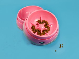 Pets Adsorption Plastic Bowl