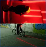 Angular Bicycle LED Light