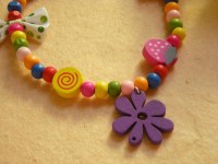 Candy Flower Pet Necklace:AR-379