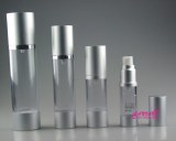 Airless bottles w pump & cover 15ml,30ml,50ml,100ml