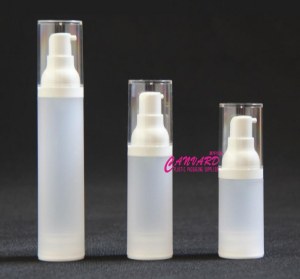 Airless pump bottle, airless plastic bottle 15ml,30ml,50ml