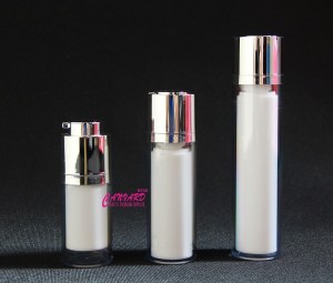 Twist up airless pump bottle 15ml,30ml,50ml