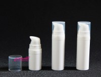 White airless pump bottle 5ml,10ml,15ml