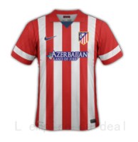 ATLETICO MADRID : MAILLOT SAISON 2014