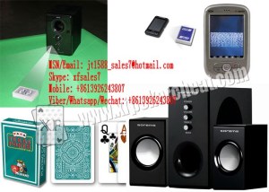 XF Noir Couleur Seconde Génération Poker Scanner Avec 4 Omaha Cartes / Omaha 5 Cartes...