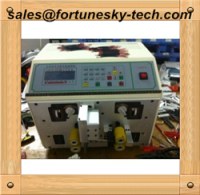 Automatic Dual Core Round Sheath Cable Stripping Machine