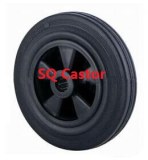 Solid rubber wheel